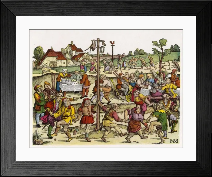 Framed Print : German Country Fair Framed Print : German Country Fair