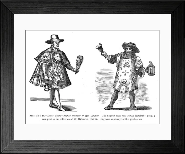 Framed Print : DEATH CRIERS Framed Print : DEATH CRIERS