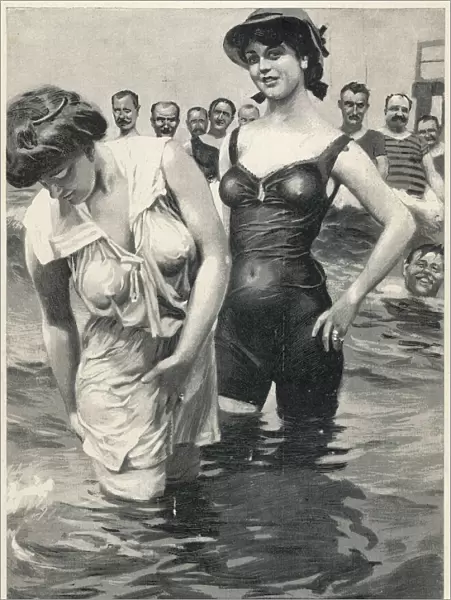 WOMEN BATHING  /  1906