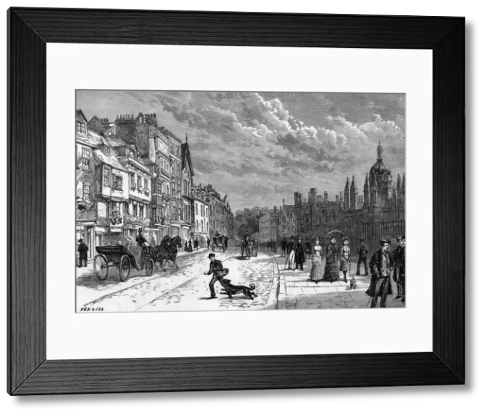 Framed Print : KINGS PARADE 1887 Framed Print : KINGS PARADE 1887