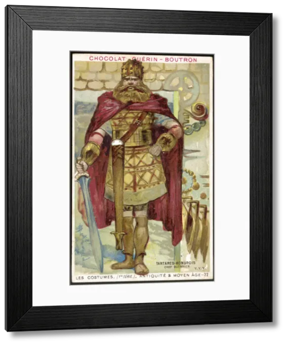 Framed Print : TARTAR WARRIOR CHIEF Framed Print : TARTAR WARRIOR CHIEF