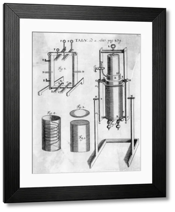 Framed Print : PAPINS BONE DIGESTER Framed Print : PAPINS BONE DIGESTER