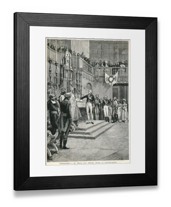 Framed Print : FERDINAND I CONCEDES Framed Print : FERDINAND I CONCEDES