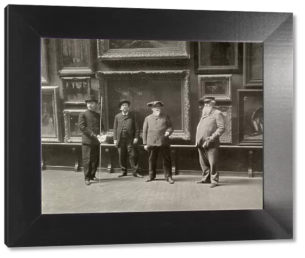 Staff at Paris Salon, 1902