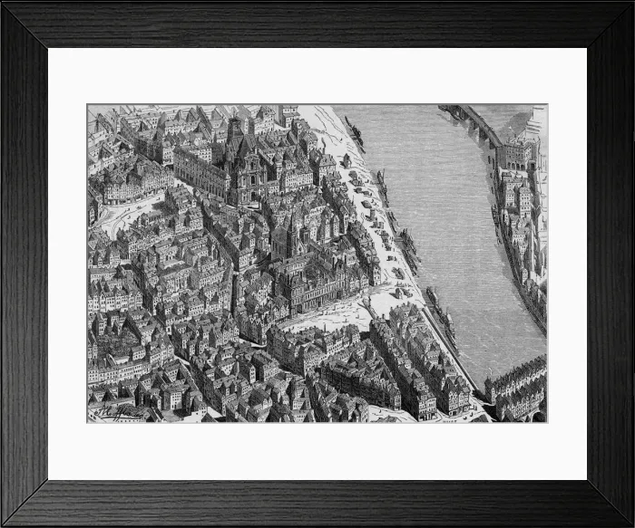 Framed Print : PARIS / 18TH CENTURY Framed Print : PARIS / 18TH CENTURY