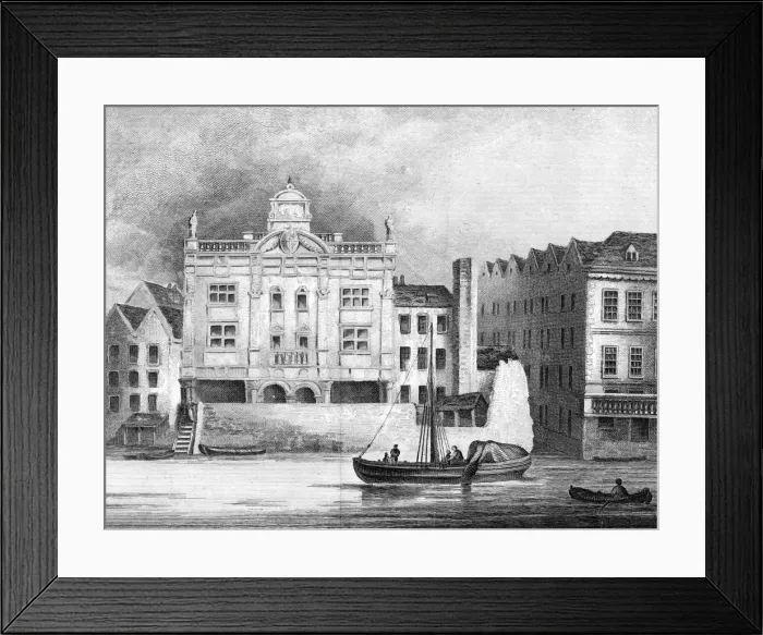 Framed Print : DUKES DORSET GARDENS