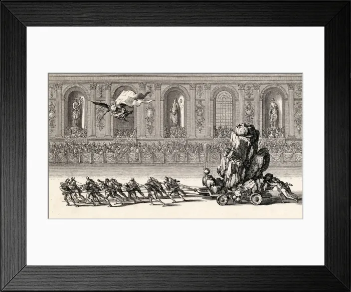 Framed Print : THEATRE / MASQUE / 1691 Framed Print : THEATRE / MASQUE / 1691