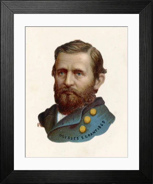 Framed Print : Ulysses S. Grant Framed Print : Ulysses S. Grant