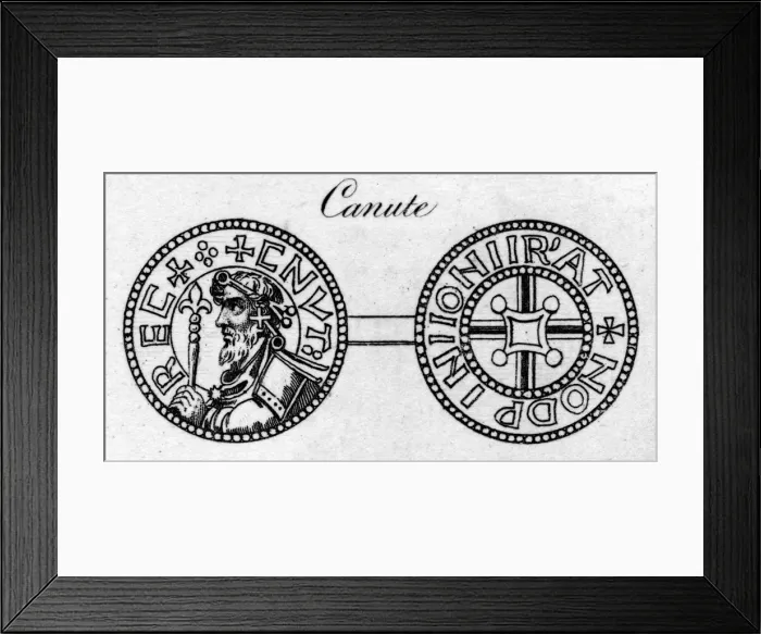 Framed Print : COIN OF CANUTE Framed Print : COIN OF CANUTE