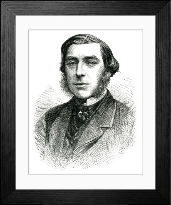 Framed Print : GEORGE JOACHIM GOSCHEN Framed Print : GEORGE JOACHIM GOSCHEN