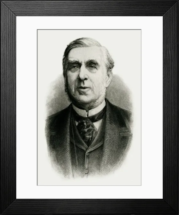 Framed Print : GEORGE JOACHIM GOSCHEN Framed Print : GEORGE JOACHIM GOSCHEN