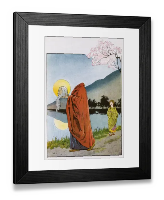 Framed Print : SAINT DENIS AND HEAD Framed Print : SAINT DENIS AND HEAD