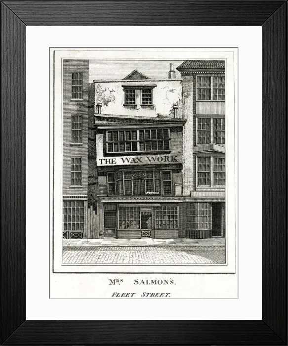 Framed Print : MRS SALMONS WAXWORKS Framed Print : MRS SALMONS WAXWORKS