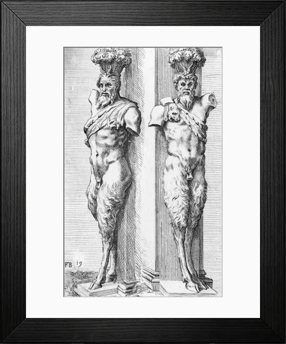 Framed Print : FOLKLORE / SATYRS Framed Print : FOLKLORE / SATYRS