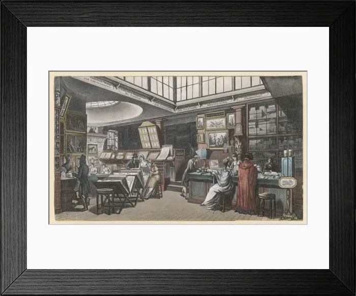 Framed Print : ACKERMANNS REPOSITORY Framed Print : ACKERMANNS REPOSITORY
