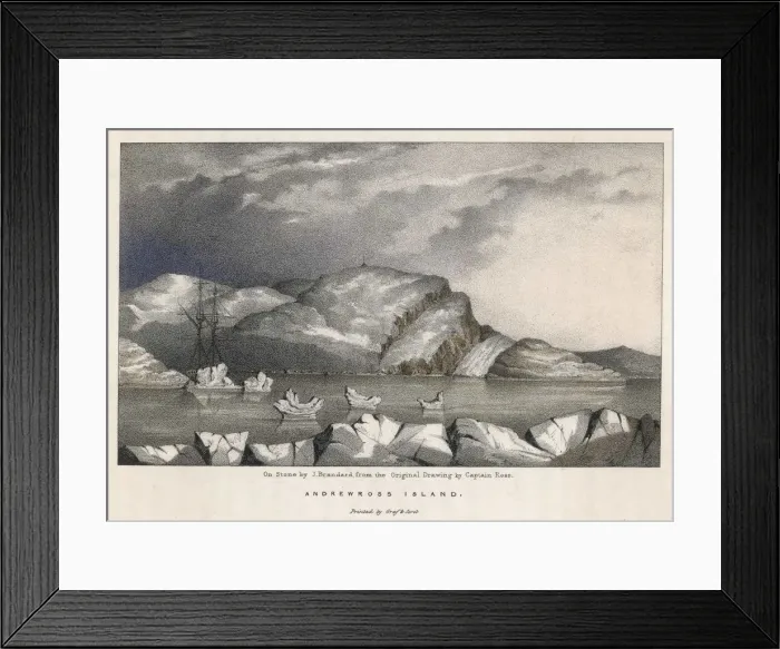 Framed Print : ROSS / ANDREWROSS ISLAND Framed Print : ROSS / ANDREWROSS ISLAND