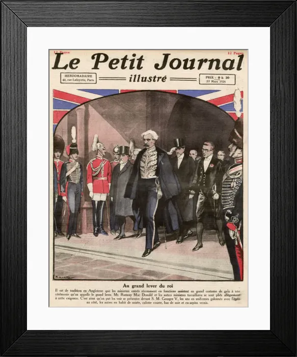 Framed Print : MACDONALD STATE OCCASION Framed Print : MACDONALD STATE OCCASION
