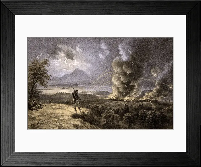 Framed Print : PESCHIERA CAPTURED, 1848 Framed Print : PESCHIERA CAPTURED, 1848