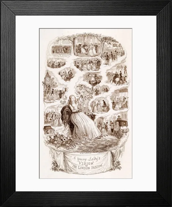 Framed Print : DREAM OF LONDON SEASON Framed Print : DREAM OF LONDON SEASON