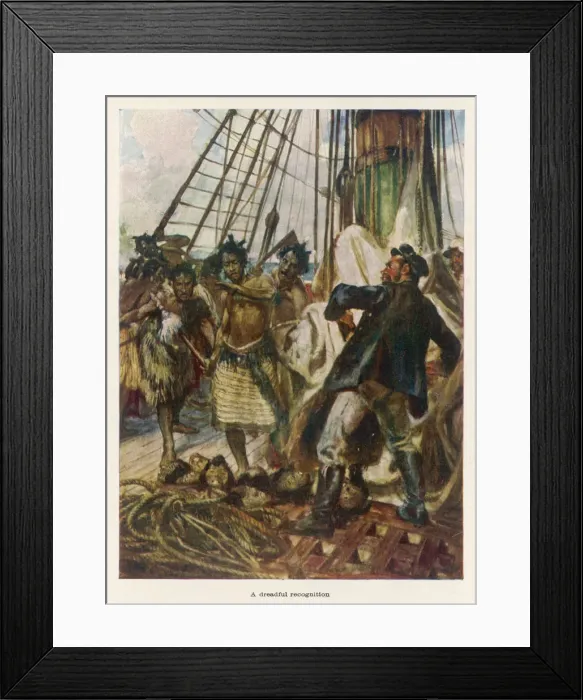 Framed Print : MAORIS FIND REMAINS Framed Print : MAORIS FIND REMAINS