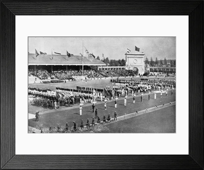 Framed Print : OLYMPICS / 1920 / OPENING C Framed Print : OLYMPICS / 1920 / OPENING C