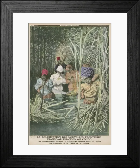 Framed Print : AFRICA / EXPLORATION / CONGO Framed Print : AFRICA / EXPLORATION / CONGO