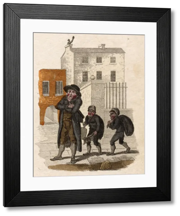 Framed Print : Chimneysweeps - 1804 Framed Print : Chimneysweeps - 1804