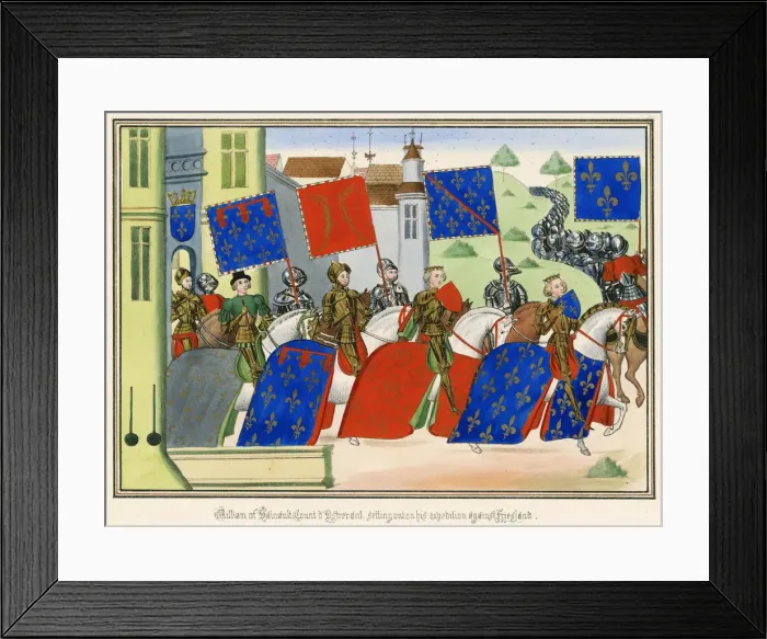 Framed Print : GUILLAUME DE HAINAULT Framed Print : GUILLAUME DE HAINAULT