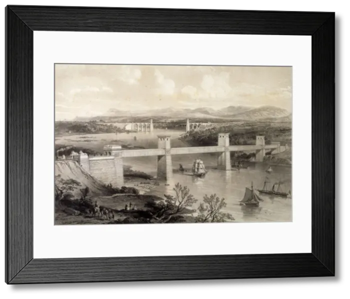 Framed Print : MENAI / HAWKINS / LITHOGRAPH Framed Print : MENAI / HAWKINS / LITHOGRAPH