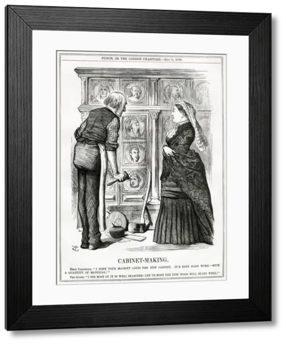 Framed Print : Cartoon, Cabinet-Making Framed Print : Cartoon, Cabinet-Making