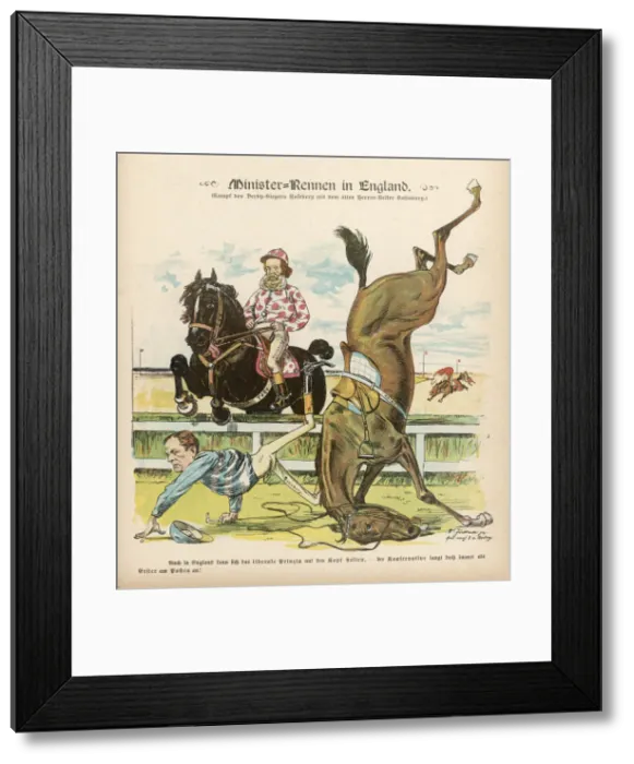 Framed Print : ROSEBERY CARTOON 1895 Framed Print : ROSEBERY CARTOON 1895