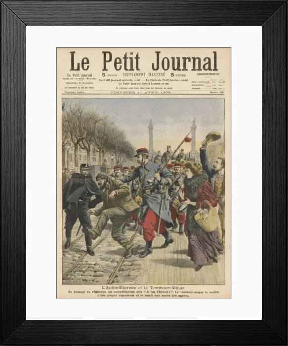 Framed Print : AGITATOR ARRESTED / 1909 Framed Print : AGITATOR ARRESTED / 1909