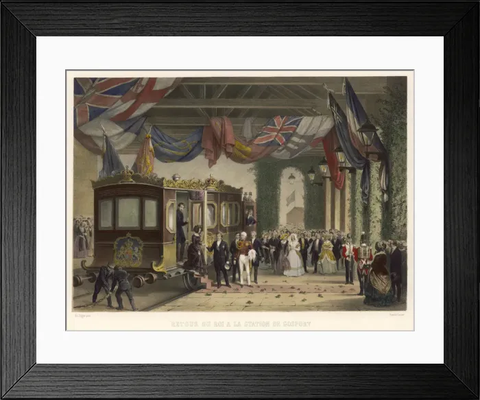Framed Print : VICTORIA / LOUISP / GOSPORT Framed Print : VICTORIA / LOUISP / GOSPORT