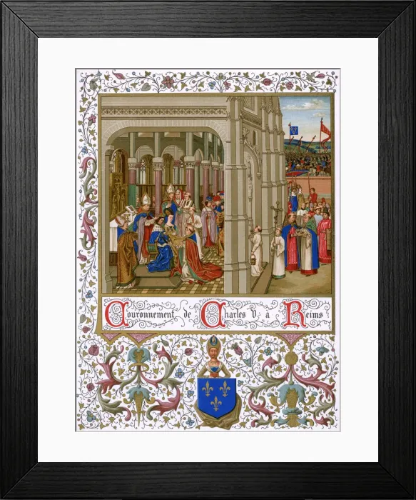 Framed Print : CORONATION OF CHARLES V Framed Print : CORONATION OF CHARLES V