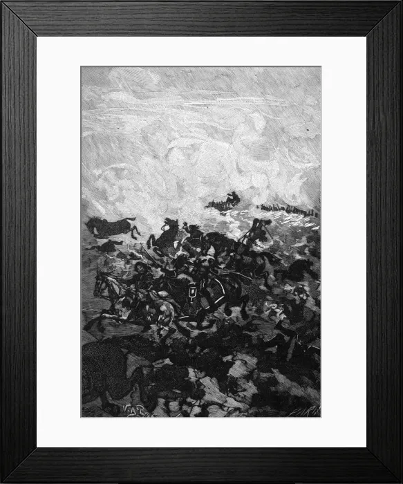 Framed Print : CATHOLICS DEFEATED-NIMES Framed Print : CATHOLICS DEFEATED-NIMES