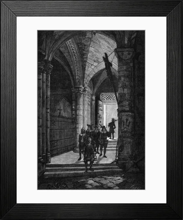 Framed Print : PROTESTANT PRISONERS Framed Print : PROTESTANT PRISONERS