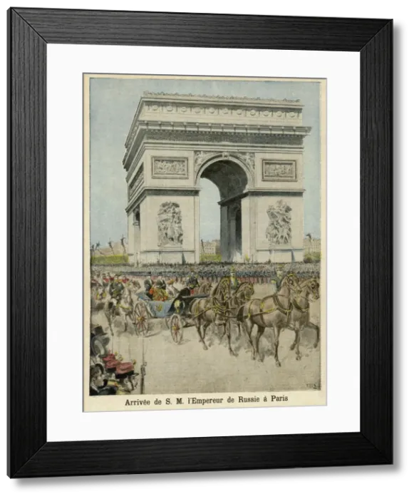 Framed Print : TSAR VISITS PARIS 1869 Framed Print : TSAR VISITS PARIS 1869