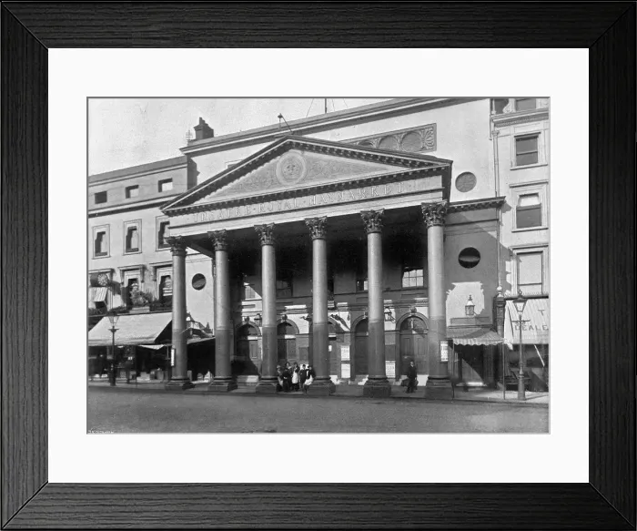 Framed Print : HAYMARKET THEATRE 1895 Framed Print : HAYMARKET THEATRE 1895