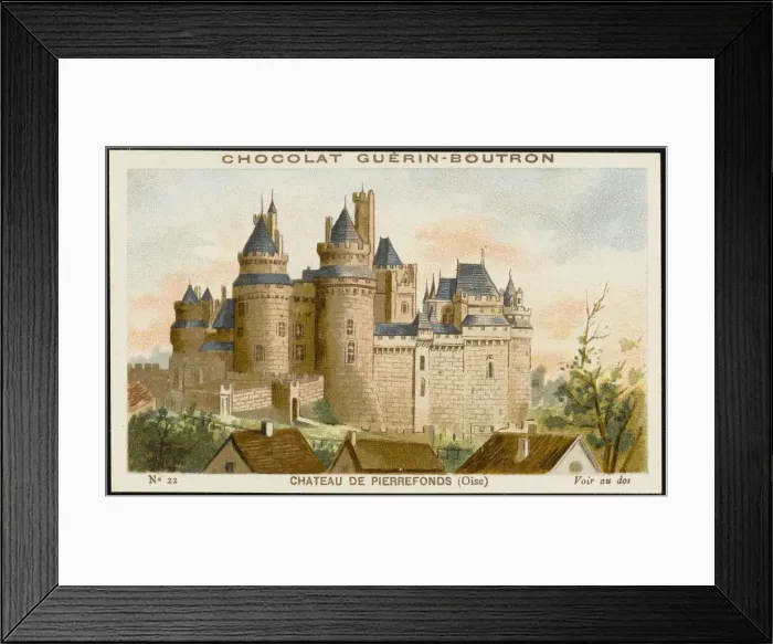 Framed Print : CHATEAU / PIERREFONDS Framed Print : CHATEAU / PIERREFONDS