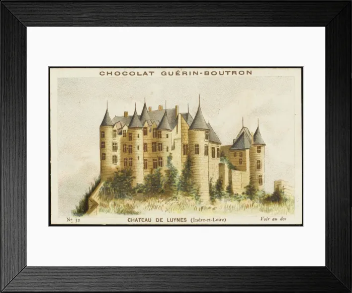 Framed Print : CHATEAU DE LUYNES Framed Print : CHATEAU DE LUYNES