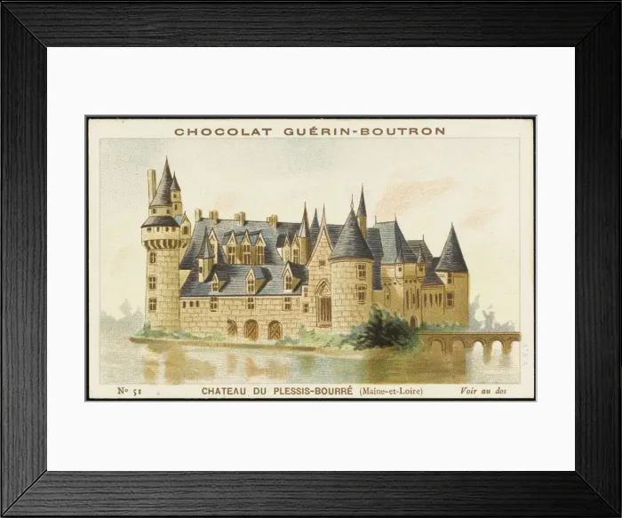 Framed Print : CHATEAU / PLESSIS-BOURRE Framed Print : CHATEAU / PLESSIS-BOURRE