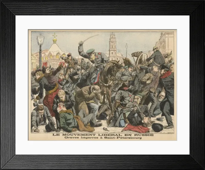 Framed Print : 1904 / RUSSIA / RIOTING Framed Print : 1904 / RUSSIA / RIOTING