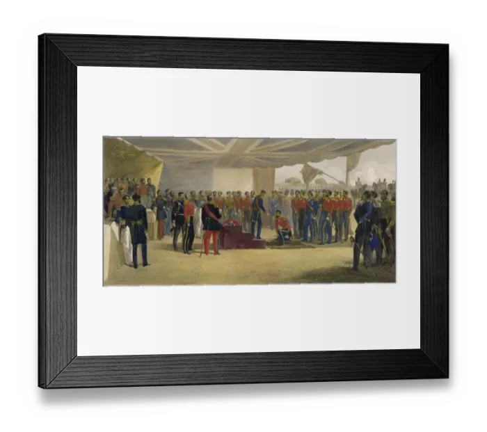 Framed Print : OFFICERS DECORATED Framed Print : OFFICERS DECORATED