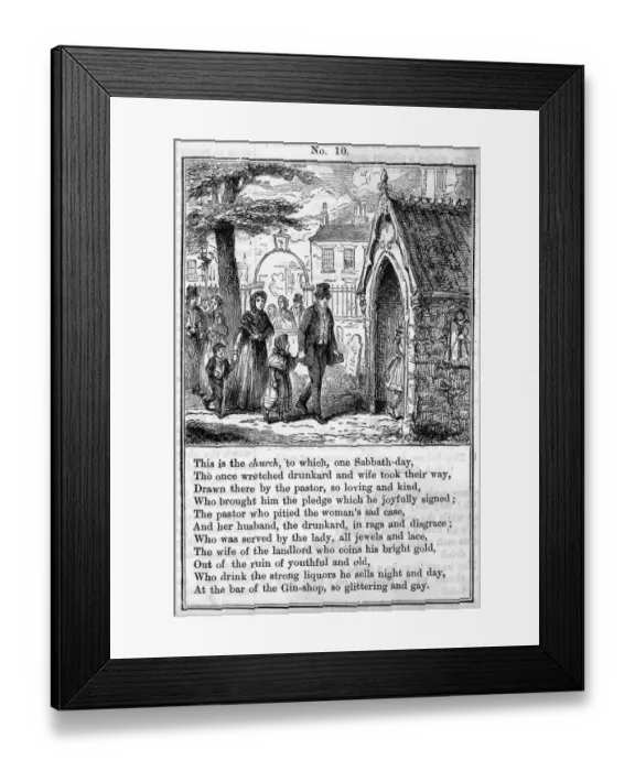 Framed Print : CRUIKSHANK / THE GIN SHOP Framed Print : CRUIKSHANK / THE GIN SHOP