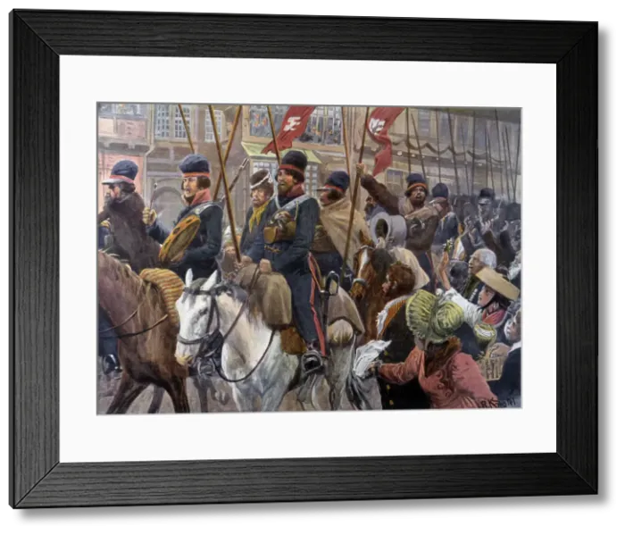 Framed Print : COSSACK ALLIES 1813 Framed Print : COSSACK ALLIES 1813