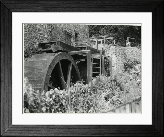 Framed Print : MILL WHEEL AT DUNSTER Framed Print : MILL WHEEL AT DUNSTER