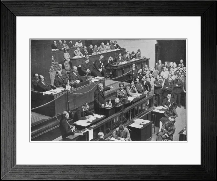 Framed Print : LEAGUE OF NATIONS / 1929 Framed Print : LEAGUE OF NATIONS / 1929