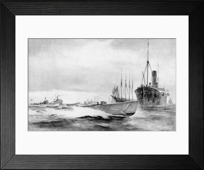 Framed Print : RUM RUNNING USA 1923 Framed Print : RUM RUNNING USA 1923