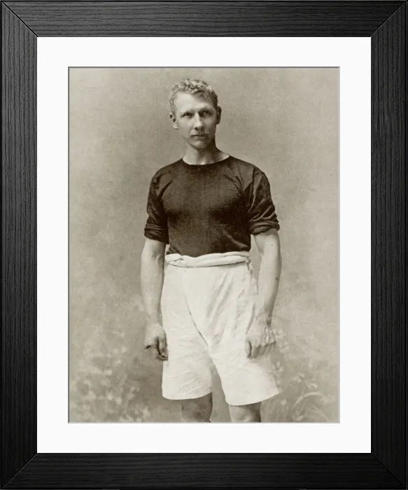 Framed Print : FOOTBALLER / JACKSON Framed Print : FOOTBALLER / JACKSON