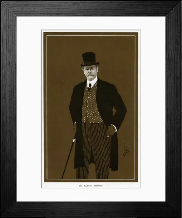 Framed Print : SIR CLIFTON ROBINSON Framed Print : SIR CLIFTON ROBINSON